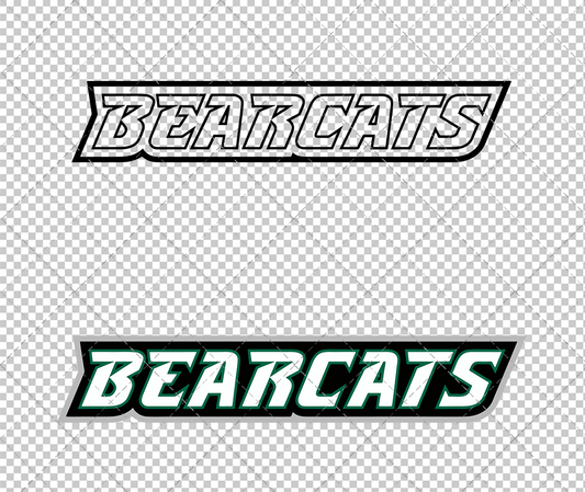Binghamton Bearcats Wordmark 2014 002, Svg, Dxf, Eps, Png 001