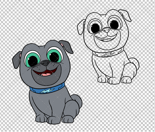 Bingo - Puppy Dog Pals, Svg, Dxf, Eps, Png SvgShopArt