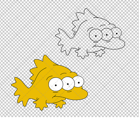 Blinky - The Simpsons, Svg, Dxf, Eps, Png SvgShopArt