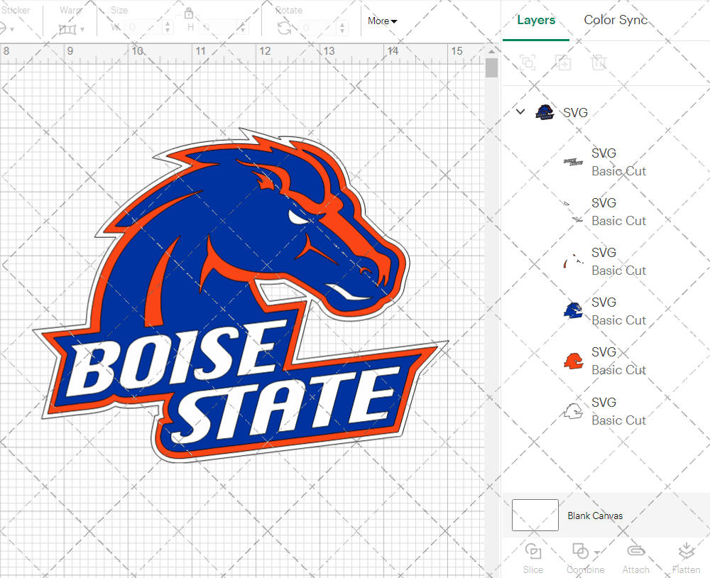 Boise State Broncos 2002, Svg, Dxf, Eps, Png 002