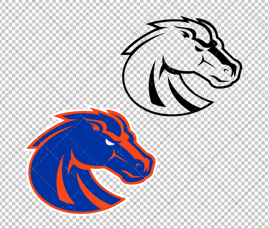 Boise State Broncos 2013, Svg, Dxf, Eps, Png