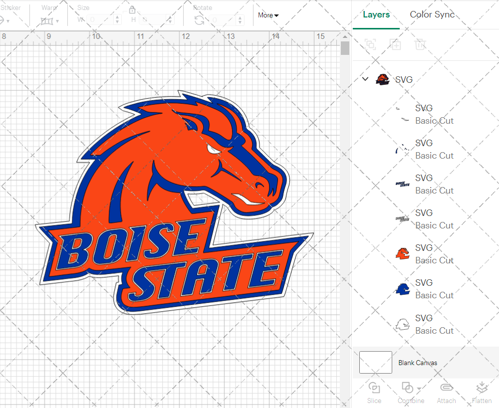 Boise State Broncos Alternate 2002 004, Svg, Dxf, Eps, Png 002