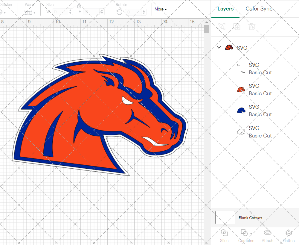 Boise State Broncos Secondary 2002 007, Svg, Dxf, Eps, Png 002