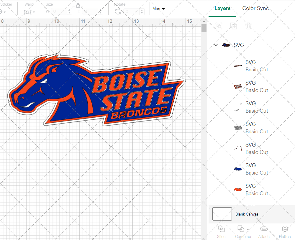 Boise State Broncos Secondary 2002 010, Svg, Dxf, Eps, Png 002