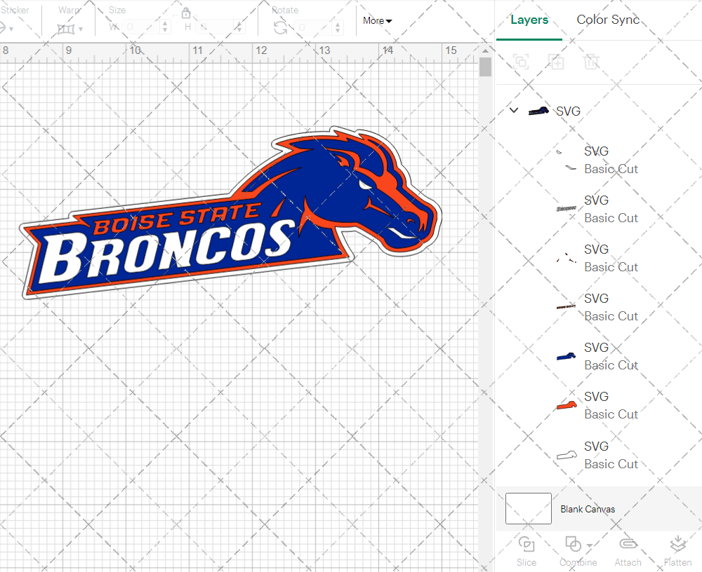 Boise State Broncos Secondary 2002 015, Svg, Dxf, Eps, Png 002
