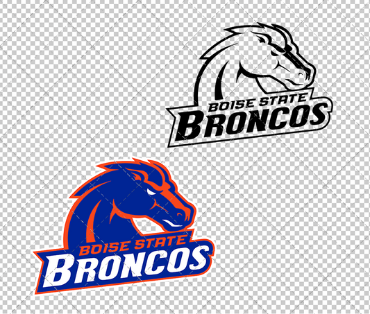 Boise State Broncos Secondary 2002 021, Svg, Dxf, Eps, Png