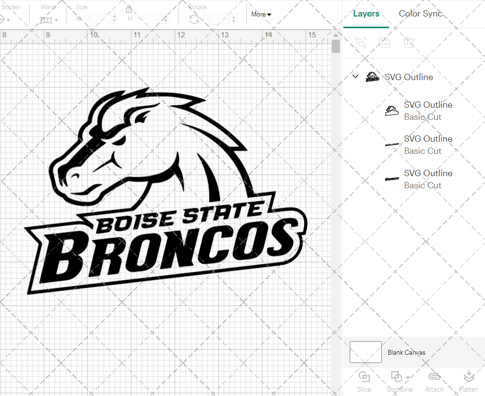 Boise State Broncos Secondary 2002 022, Svg, Dxf, Eps, Png 003