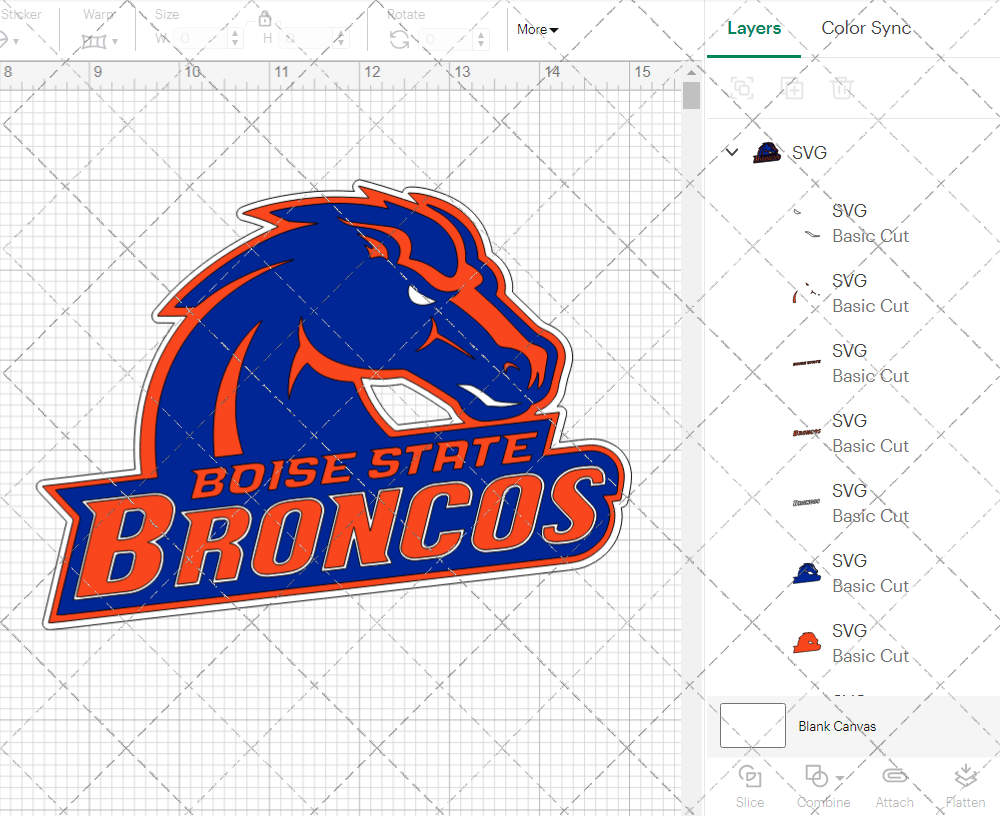 Boise State Broncos Secondary 2002 023, Svg, Dxf, Eps, Png 002