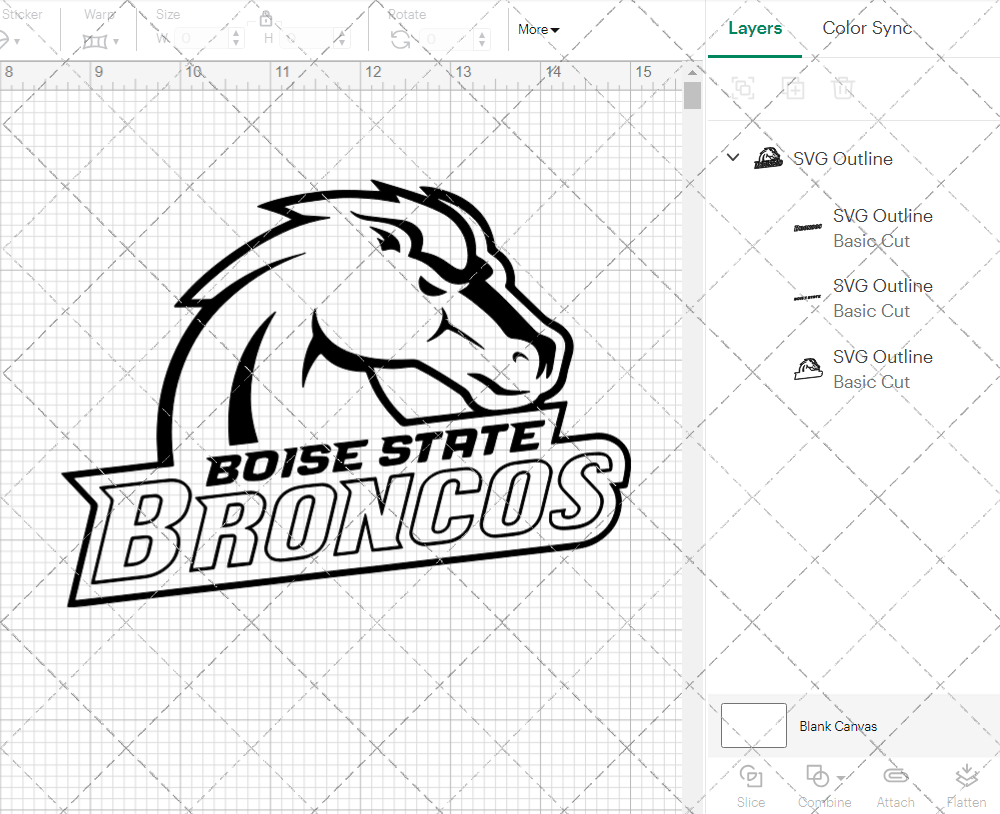 Boise State Broncos Secondary 2002 023, Svg, Dxf, Eps, Png 003