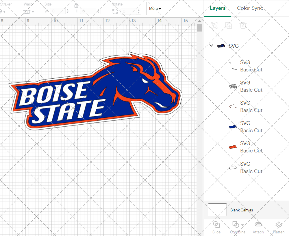 Boise State Broncos Secondary 2002, Svg, Dxf, Eps, Png 002