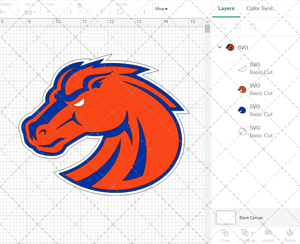 Boise State Broncos Secondary 2013 003, Svg, Dxf, Eps, Png 002