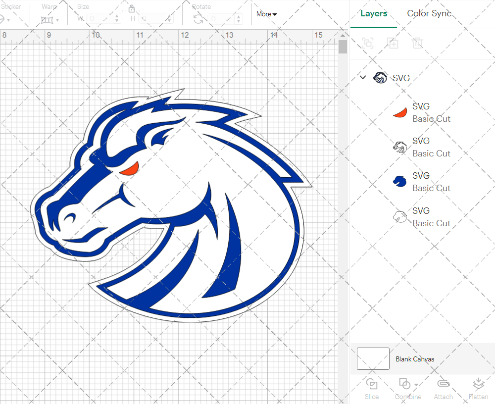 Boise State Broncos Secondary 2013 005, Svg, Dxf, Eps, Png 002