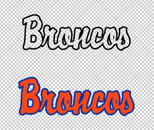 Boise State Broncos Wordmark 1997 002, Svg, Dxf, Eps, Png