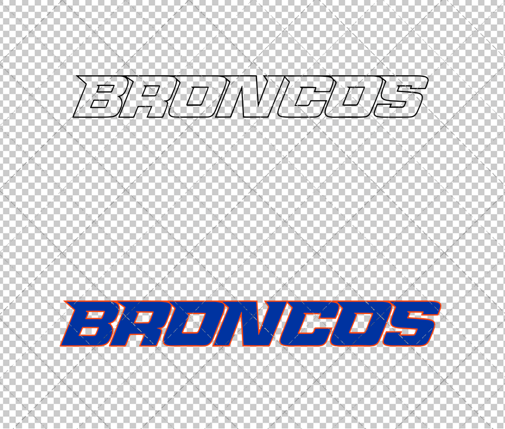 Boise State Broncos Wordmark 2013 002, Svg, Dxf, Eps, Png – SvgShopArt