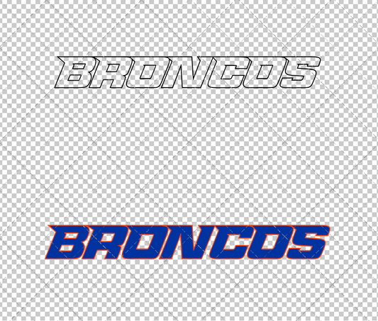 Boise State Broncos Wordmark 2013 002, Svg, Dxf, Eps, Png