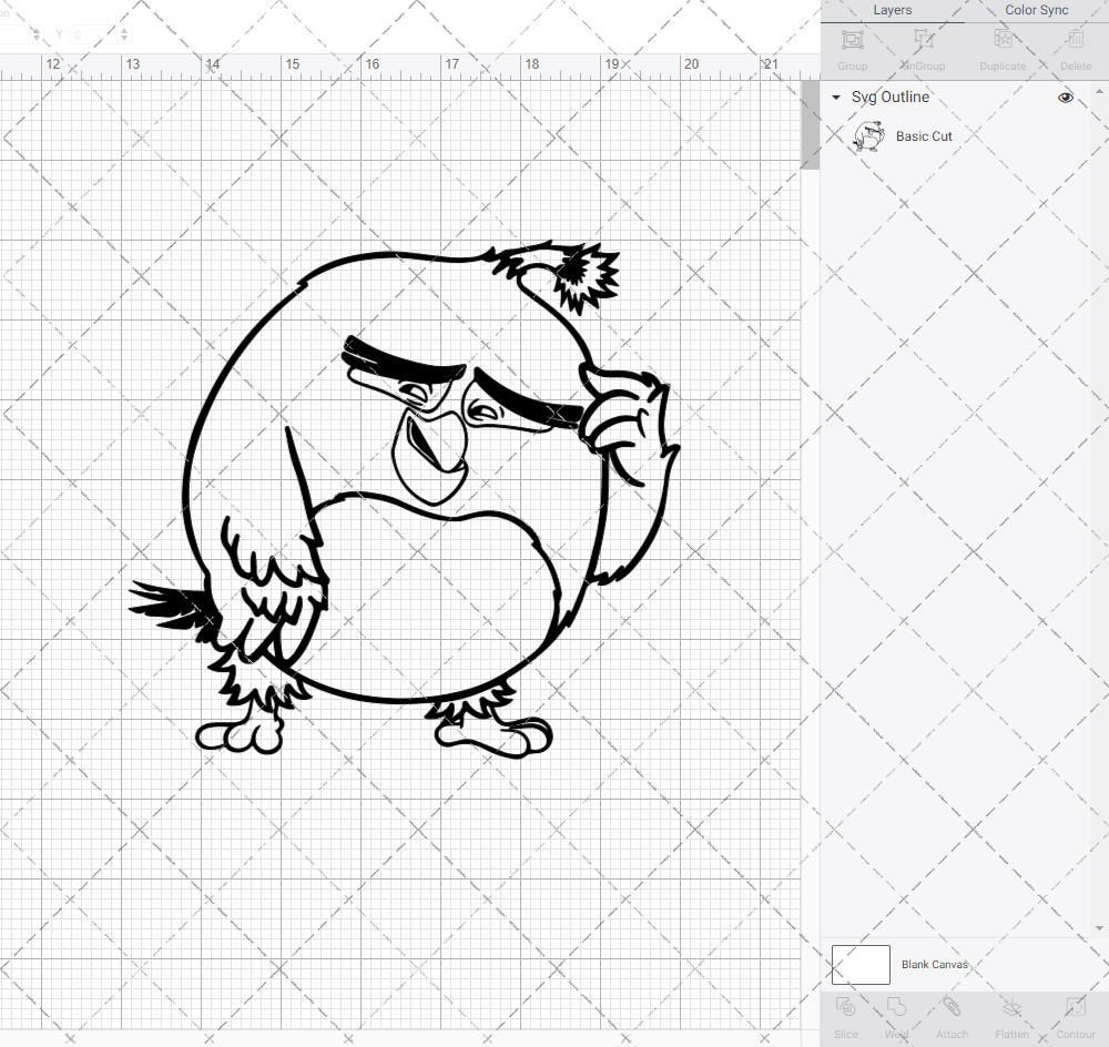 Bomb - The Angry Birds, Svg, Dxf, Eps, Png SvgShopArt