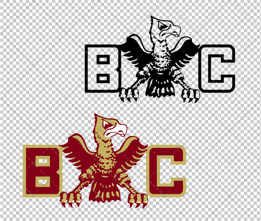 Boston College Eagles 1946, Svg, Dxf, Eps, Png 004