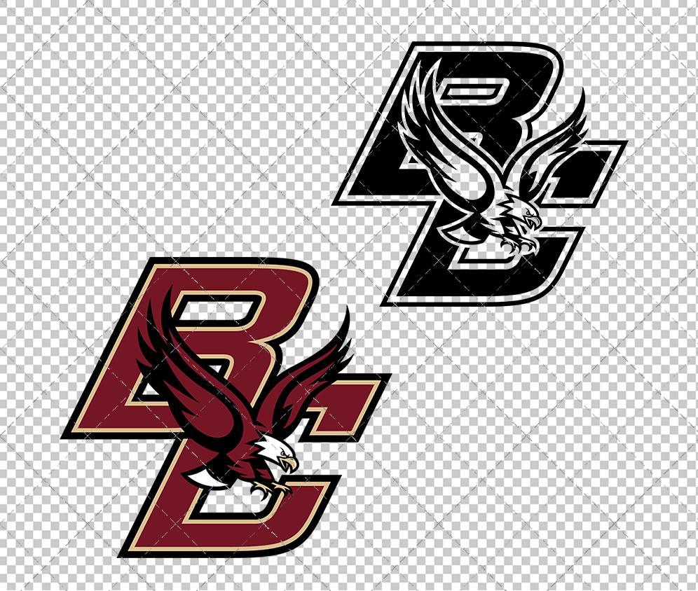 Boston College Eagles 2000, Svg, Dxf, Eps, Png