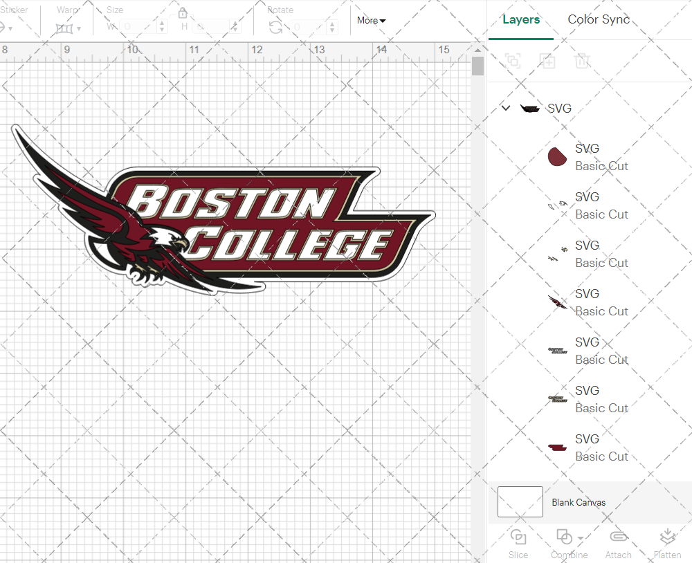 Boston College Eagles Alternate 2000 004, Svg, Dxf, Eps, Png 002