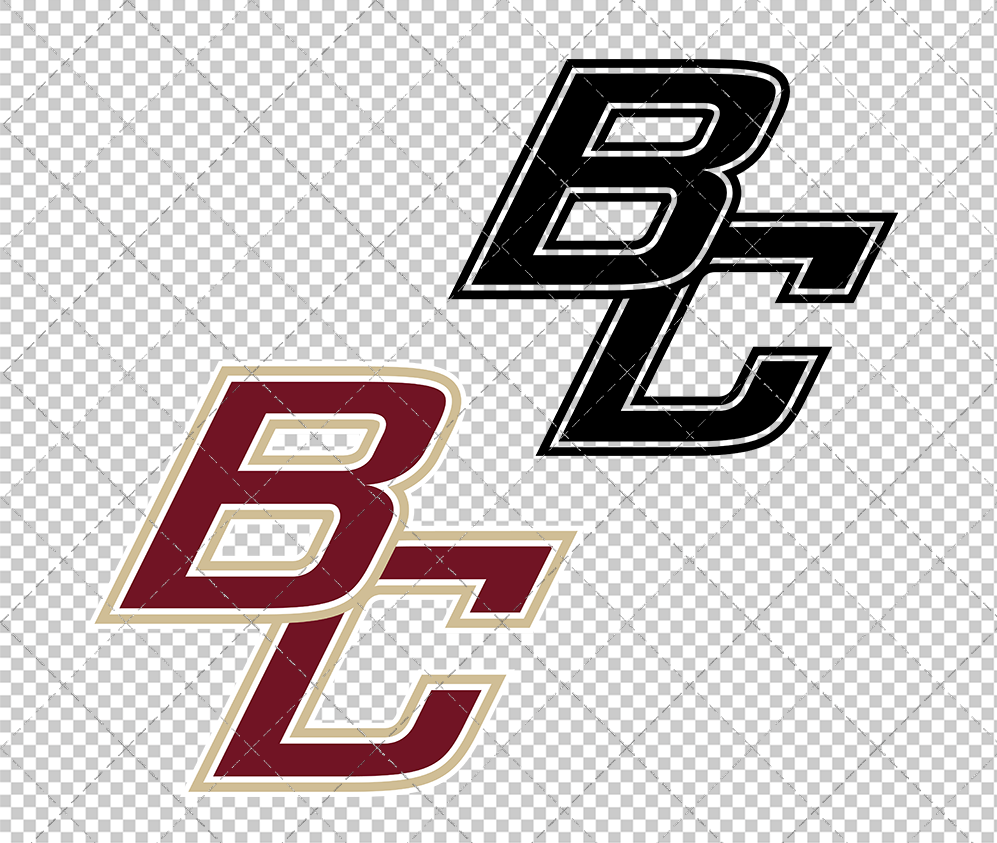 Boston College Eagles Cap 2002 003, Svg, Dxf, Eps, Png