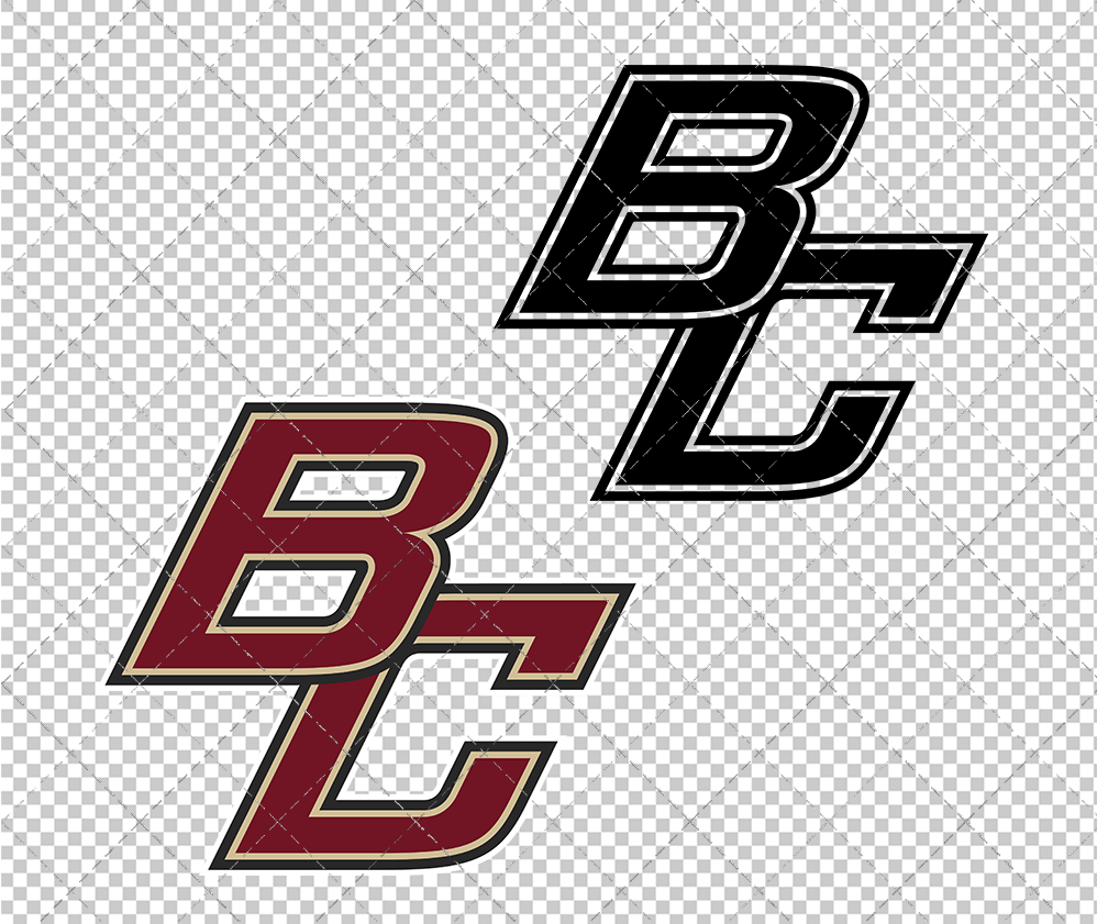 Boston College Eagles Cap 2002, Svg, Dxf, Eps, Png 002