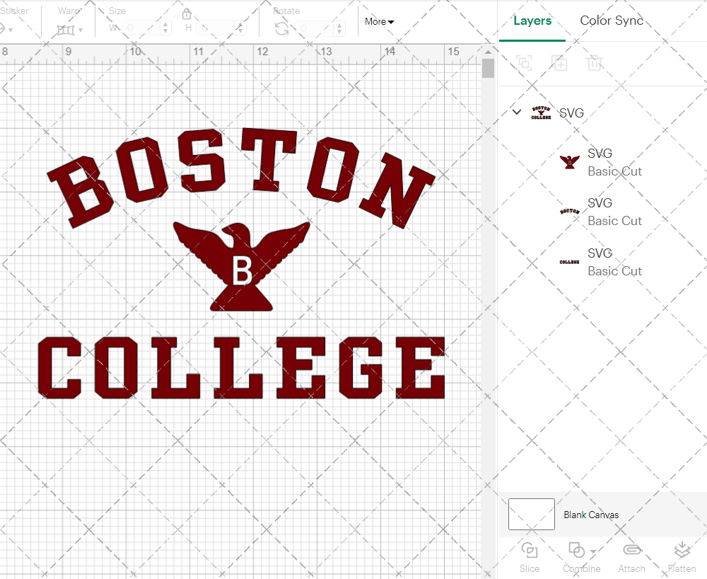 Boston College Eagles Misc 2016 004, Svg, Dxf, Eps, Png - SvgShopArt