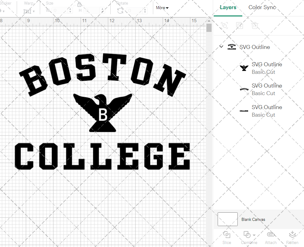 Boston College Eagles Misc 2016 004, Svg, Dxf, Eps, Png - SvgShopArt