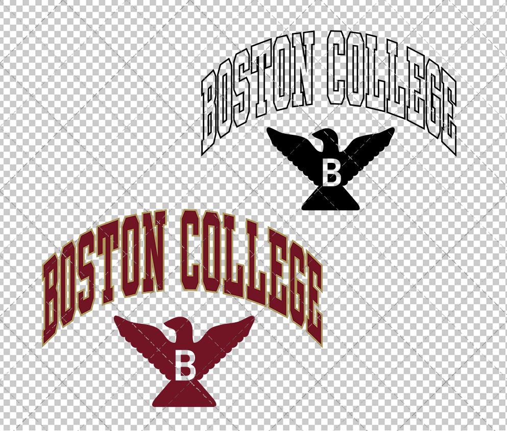 Boston College Eagles Misc 2016 006, Svg, Dxf, Eps, Png - SvgShopArt