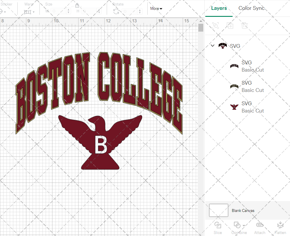 Boston College Eagles Misc 2016 006, Svg, Dxf, Eps, Png - SvgShopArt