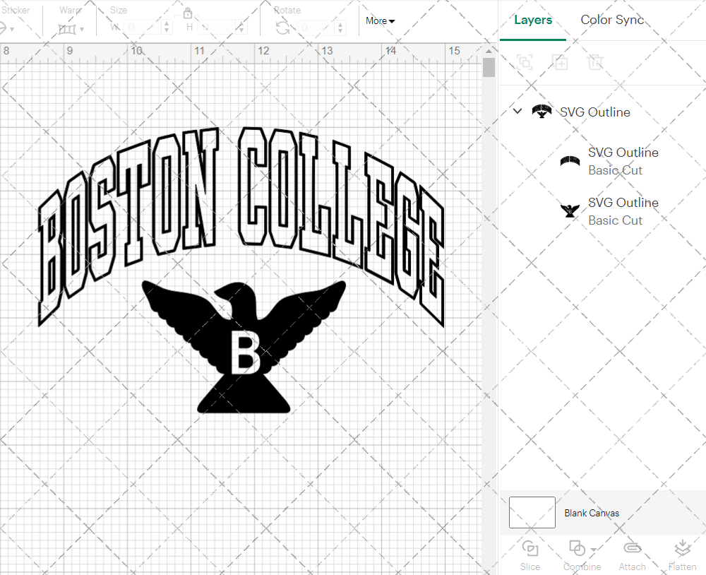 Boston College Eagles Misc 2016 006, Svg, Dxf, Eps, Png - SvgShopArt