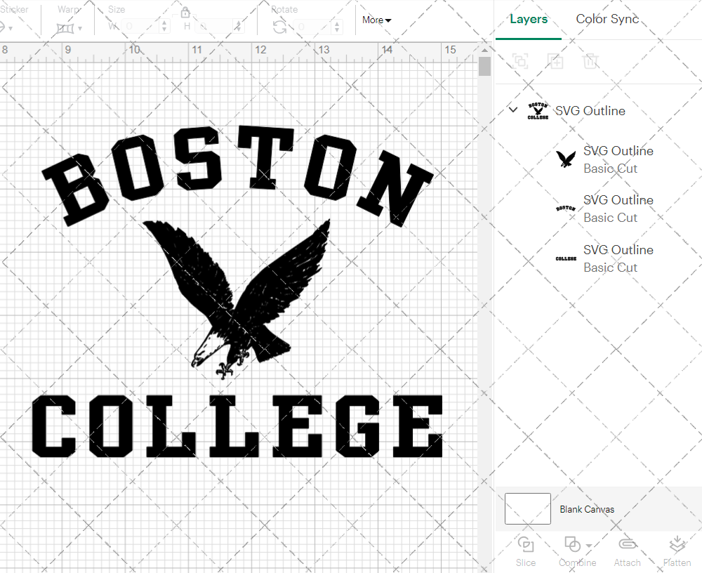 Boston College Eagles Misc 2016 007, Svg, Dxf, Eps, Png - SvgShopArt