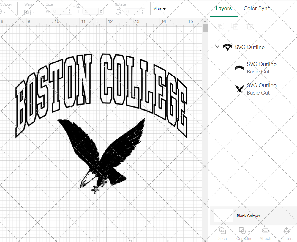 Boston College Eagles Misc 2016 008, Svg, Dxf, Eps, Png - SvgShopArt