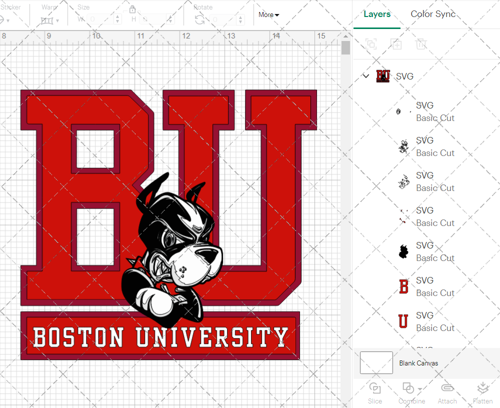 Boston University Terriers 2015, Svg, Dxf, Eps, Png 002
