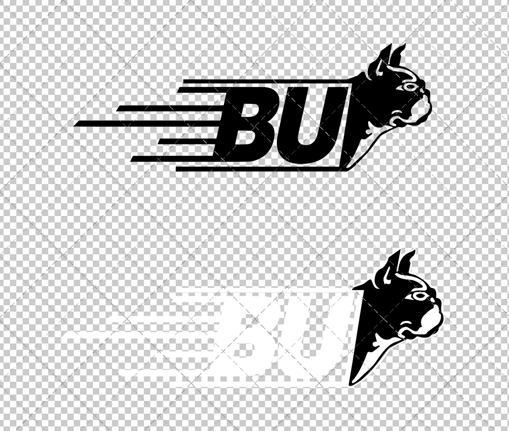 Boston University Terriers Alternate 1980 002, Svg, Dxf, Eps, Png