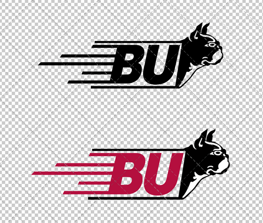 Boston University Terriers Alternate 1980, Svg, Dxf, Eps, Png