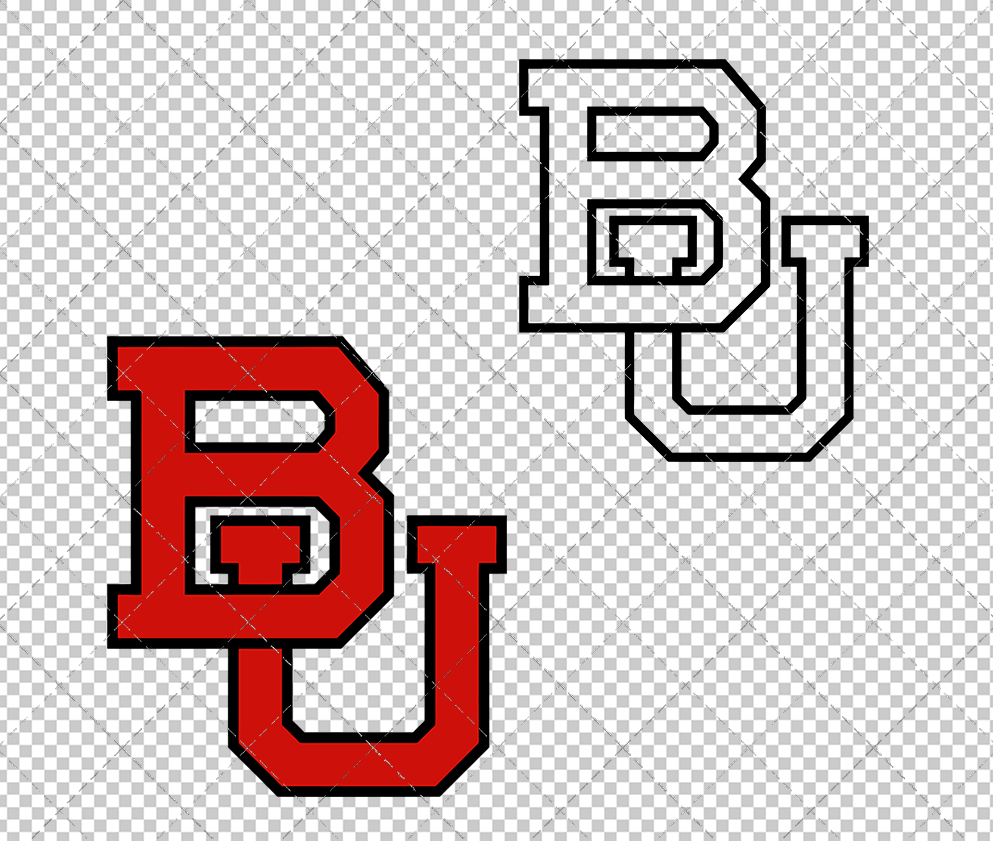 Boston University Terriers Alternate 2015 004, Svg, Dxf, Eps, Png