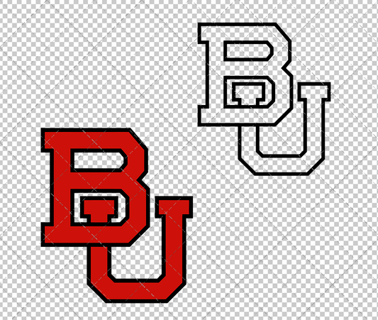 Boston University Terriers Alternate 2015 004, Svg, Dxf, Eps, Png