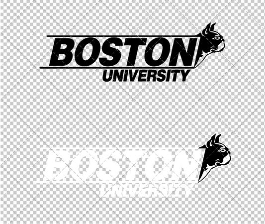 Boston University Terriers Secondary 1980, Svg, Dxf, Eps, Png