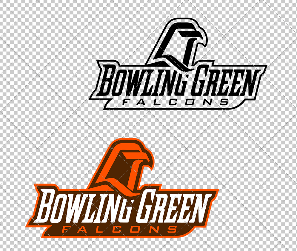 Bowling Green Falcons 2004, Svg, Dxf, Eps, Png