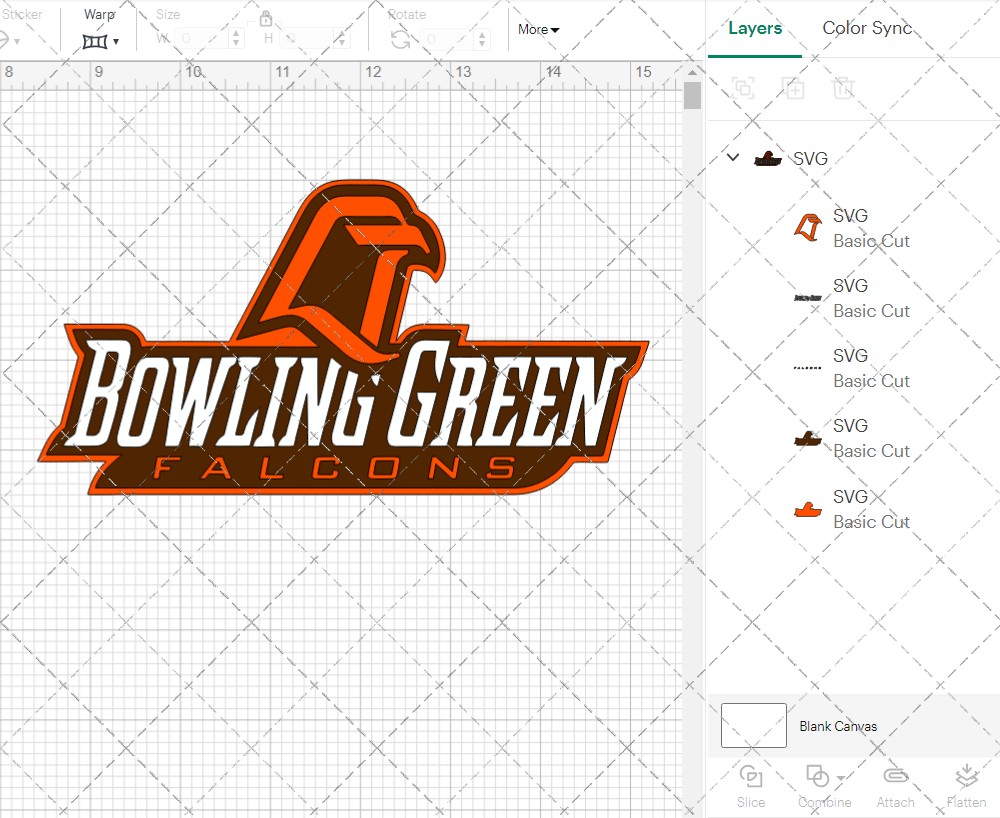 Bowling Green Falcons 2004, Svg, Dxf, Eps, Png 002