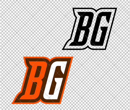 Bowling Green Falcons Alternate 2004 002, Svg, Dxf, Eps, Png