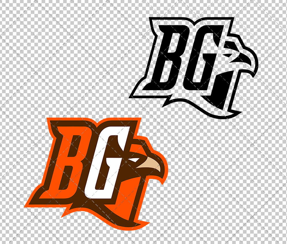 Bowling Green Falcons Alternate 2004 003, Svg, Dxf, Eps, Png