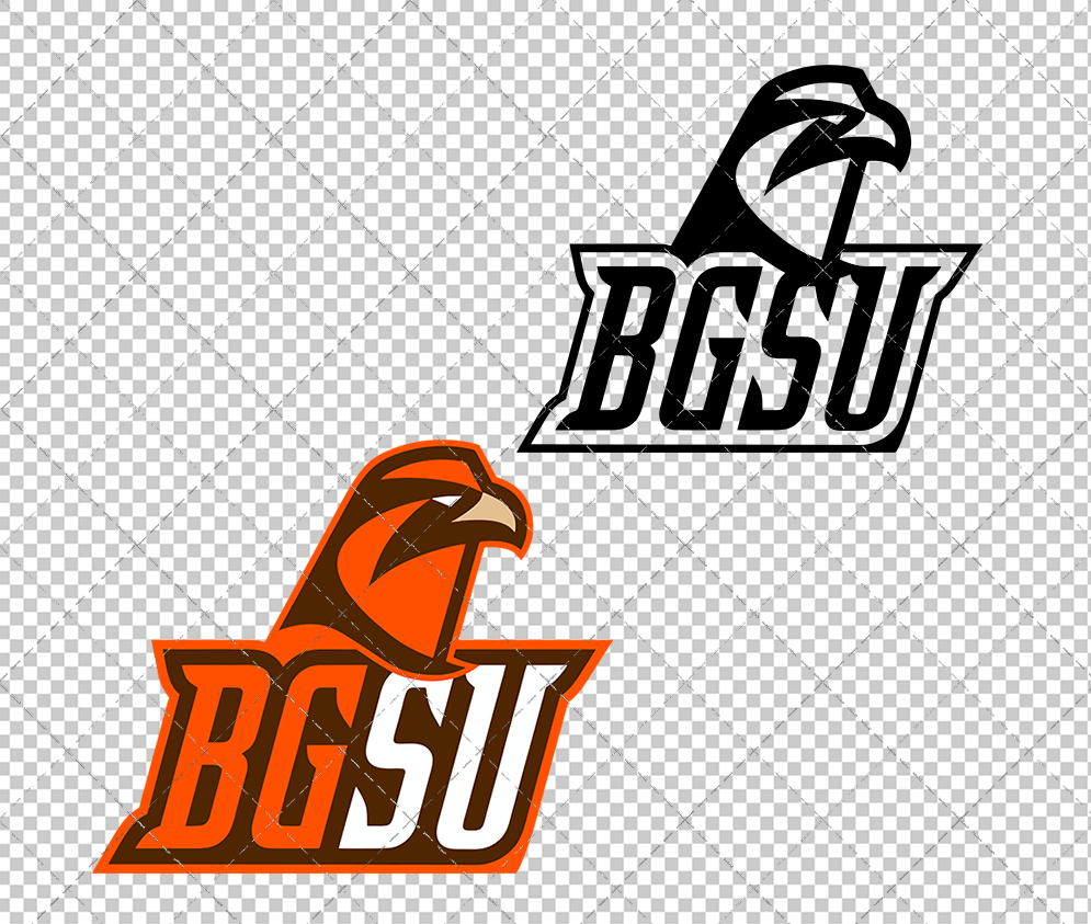 Bowling Green Falcons Alternate 2004 006, Svg, Dxf, Eps, Png