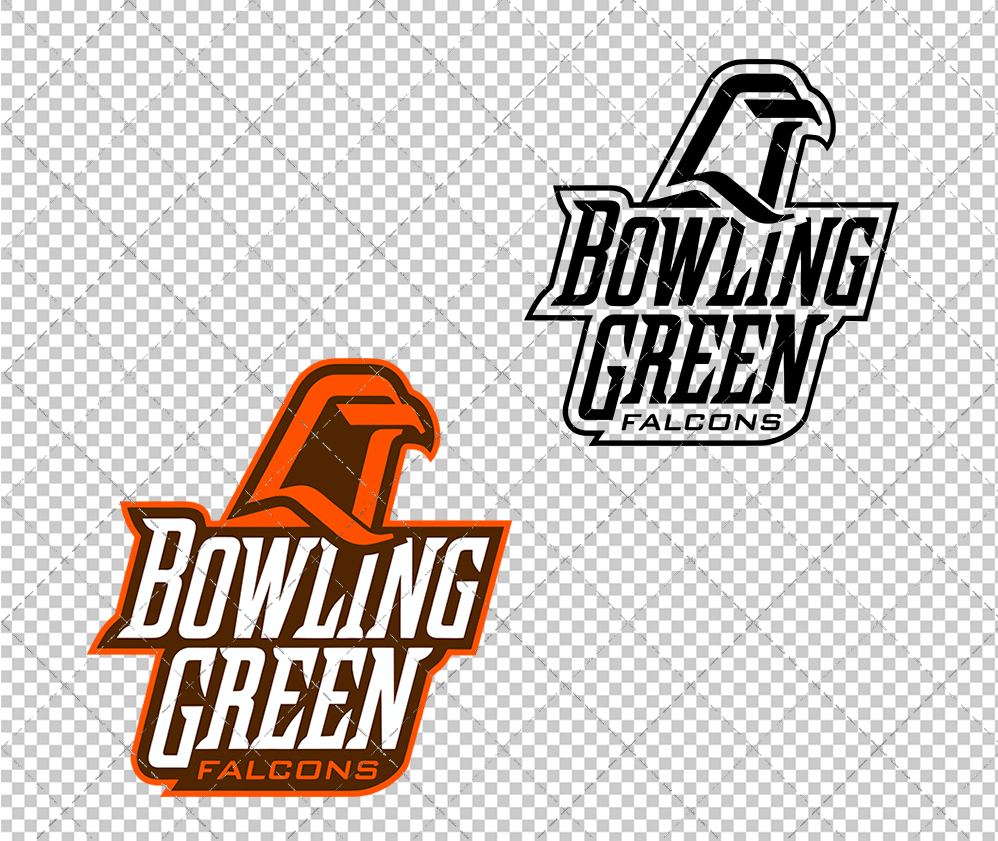 Bowling Green Falcons Alternate 2004 007, Svg, Dxf, Eps, Png