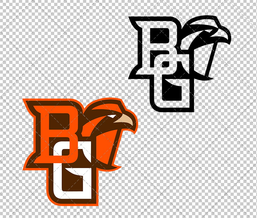 Bowling Green Falcons Alternate 2004 008, Svg, Dxf, Eps, Png