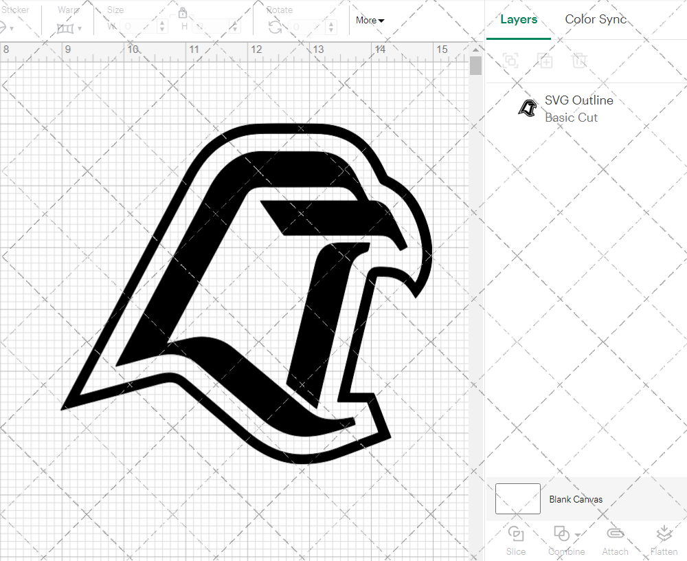 Bowling Green Falcons Alternate 2004, Svg, Dxf, Eps, Png 003