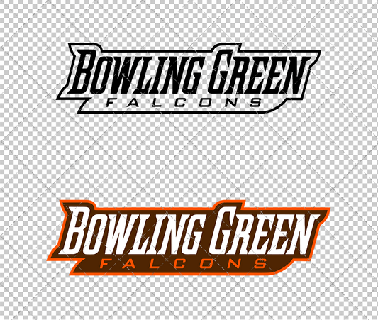 Bowling Green Falcons Wordmark 2004 004, Svg, Dxf, Eps, Png