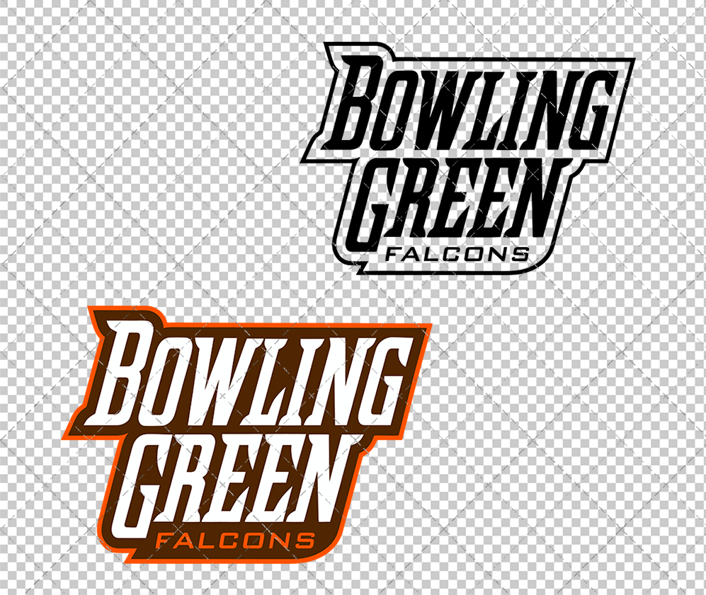Bowling Green Falcons Wordmark 2004, Svg, Dxf, Eps, Png