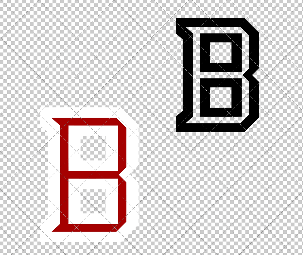 Bradley Braves Alternate 2012 003, Svg, Dxf, Eps, Png