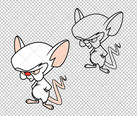 Brain - Pinky and the Brain, Svg, Dxf, Eps, Png SvgShopArt